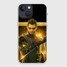 Чехол для iPhone 13 mini с принтом Deus Ex в Тюмени,  |  | deus ex | human revolution | mankind divided | адам дженсен | деус экс