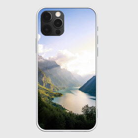 Чехол для iPhone 12 Pro Max с принтом Горное озеро в Тюмени, Силикон |  | Тематика изображения на принте: горы | лес | небо | озеро