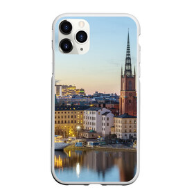 Чехол для iPhone 11 Pro матовый с принтом Швеция в Тюмени, Силикон |  | Тематика изображения на принте: europe | stockholm | sweden | европа | ес | каникулы | отпуск | стокгольм | туризм | швеция