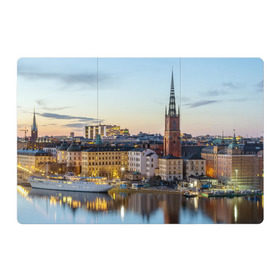 Магнитный плакат 3Х2 с принтом Швеция в Тюмени, Полимерный материал с магнитным слоем | 6 деталей размером 9*9 см | Тематика изображения на принте: europe | stockholm | sweden | европа | ес | каникулы | отпуск | стокгольм | туризм | швеция