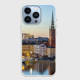 Чехол для iPhone 13 Pro с принтом Швеция в Тюмени,  |  | Тематика изображения на принте: europe | stockholm | sweden | европа | ес | каникулы | отпуск | стокгольм | туризм | швеция