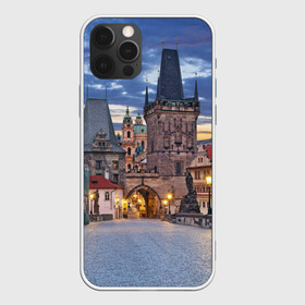 Чехол для iPhone 12 Pro Max с принтом Прага в Тюмени, Силикон |  | czech republic | europe | prague | европа | ес | каникулы | мосты | отпуск | прага | туризм | хоккей | чехия