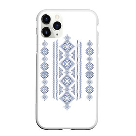 Чехол для iPhone 11 Pro матовый с принтом Вышивка 24 в Тюмени, Силикон |  | ukraine | вышивка | украина