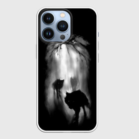 Чехол для iPhone 13 Pro с принтом Волки в лесу в Тюмени,  |  | рисунок