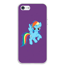 Чехол для iPhone 5/5S матовый с принтом Me little pony 5 в Тюмени, Силикон | Область печати: задняя сторона чехла, без боковых панелей | my little pony