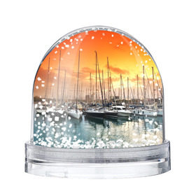 Снежный шар с принтом Barcelona в Тюмени, Пластик | Изображение внутри шара печатается на глянцевой фотобумаге с двух сторон | barcelona | spain | барселона | европа | закат | испания | каталония | море | парусник | фрегат | яхта