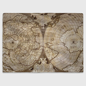 Плед 3D с принтом Карта 12 в Тюмени, 100% полиэстер | закругленные углы, все края обработаны. Ткань не мнется и не растягивается | map | world | карта | мир