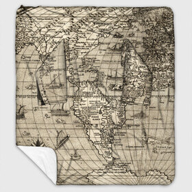 Плед с рукавами с принтом Карта 15 в Тюмени, 100% полиэстер | Закругленные углы, все края обработаны. Ткань не мнется и не растягивается. Размер 170*145 | map | world | карта | мир
