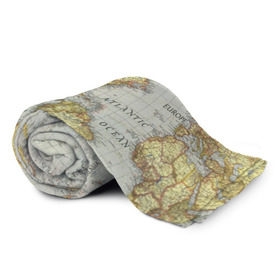 Плед 3D с принтом Карта 16 в Тюмени, 100% полиэстер | закругленные углы, все края обработаны. Ткань не мнется и не растягивается | map | world | карта | мир