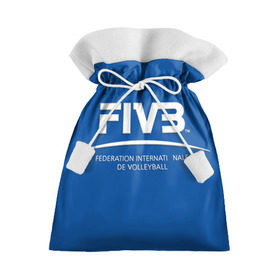 Подарочный 3D мешок с принтом Волейбол 2 в Тюмени, 100% полиэстер | Размер: 29*39 см | Тематика изображения на принте: fiv3 | volleyball | волейбол