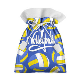 Подарочный 3D мешок с принтом Волейбол 6 в Тюмени, 100% полиэстер | Размер: 29*39 см | Тематика изображения на принте: volleyball | волейбол