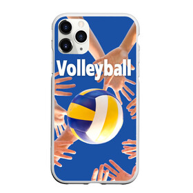 Чехол для iPhone 11 Pro матовый с принтом Волейбол 24 в Тюмени, Силикон |  | Тематика изображения на принте: volleyball | волейбол