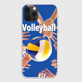 Чехол для iPhone 12 Pro с принтом Волейбол 24 в Тюмени, силикон | область печати: задняя сторона чехла, без боковых панелей | Тематика изображения на принте: volleyball | волейбол