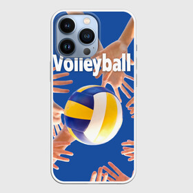 Чехол для iPhone 13 Pro с принтом Волейбол 24 в Тюмени,  |  | Тематика изображения на принте: volleyball | волейбол