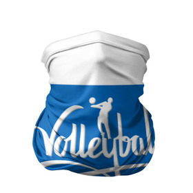 Бандана-труба 3D с принтом Волейбол 27 в Тюмени, 100% полиэстер, ткань с особыми свойствами — Activecool | плотность 150‒180 г/м2; хорошо тянется, но сохраняет форму | volleyball | волейбол