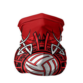 Бандана-труба 3D с принтом Волейбол 34 в Тюмени, 100% полиэстер, ткань с особыми свойствами — Activecool | плотность 150‒180 г/м2; хорошо тянется, но сохраняет форму | volleyball | волейбол