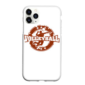 Чехол для iPhone 11 Pro Max матовый с принтом Волейбол 100 в Тюмени, Силикон |  | volleyball | волейбол