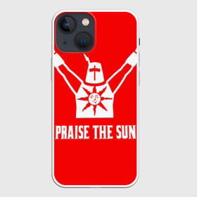Чехол для iPhone 13 mini с принтом Dark Souls 4 в Тюмени,  |  | dark souls | praise the sun | you died | дарк соулс