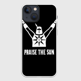 Чехол для iPhone 13 mini с принтом Dark Souls 5 в Тюмени,  |  | dark souls | praise the sun | you died | дарк соулс