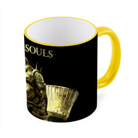 Кружка 3D с принтом Dark Souls 11 в Тюмени, керамика | ёмкость 330 мл | dark souls | praise the sun | you died | дарк соулс