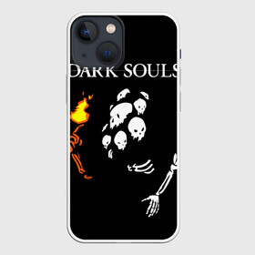 Чехол для iPhone 13 mini с принтом Dark Souls 13 в Тюмени,  |  | dark souls | praise the sun | you died | дарк соулс