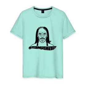 Мужская футболка хлопок с принтом Мачете в Тюмени, 100% хлопок | прямой крой, круглый вырез горловины, длина до линии бедер, слегка спущенное плечо. | родригес | тарантино | трехо