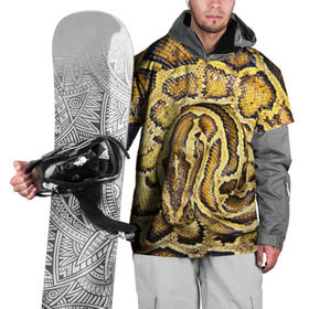 Накидка на куртку 3D с принтом Змея в Тюмени, 100% полиэстер |  | snake | анаконда | гадюка | змеиная | змея | кобра | кожа | кожура | удав | уж | червь | червяк | яд