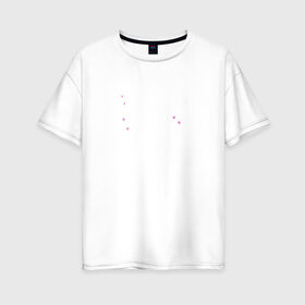 Женская футболка хлопок Oversize с принтом Bada Bing! в Тюмени, 100% хлопок | свободный крой, круглый ворот, спущенный рукав, длина до линии бедер
 | sopranos | бада бинг | клан сопрано