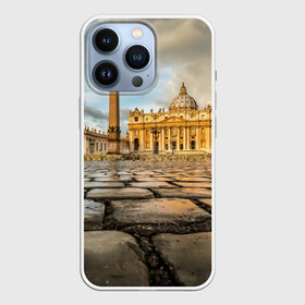 Чехол для iPhone 13 Pro с принтом Италия (Рим) в Тюмени,  |  | europe | italy | rome | vatican | архитектура | ватикан | европа | ес | италия | обелиск | папа римский | площадь святого петра | рим | собор