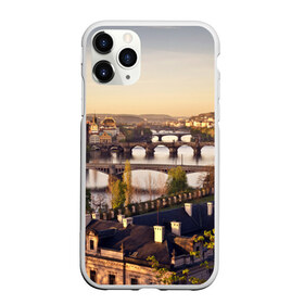 Чехол для iPhone 11 Pro матовый с принтом Чехия (Прага) в Тюмени, Силикон |  | czech republic | europe | prague | европа | ес | каникулы | мосты | отпуск | прага | туризм | хоккей | чехия