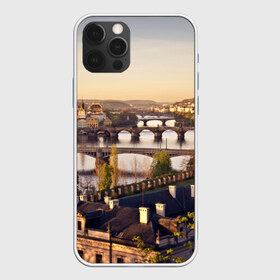 Чехол для iPhone 12 Pro Max с принтом Чехия (Прага) в Тюмени, Силикон |  | czech republic | europe | prague | европа | ес | каникулы | мосты | отпуск | прага | туризм | хоккей | чехия