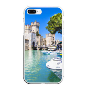 Чехол для iPhone 7Plus/8 Plus матовый с принтом Италия в Тюмени, Силикон | Область печати: задняя сторона чехла, без боковых панелей | europe | italy | вода | европа | ес | италия | каникулы | катера | отдых | отпуск | пляж | солнце | туризм