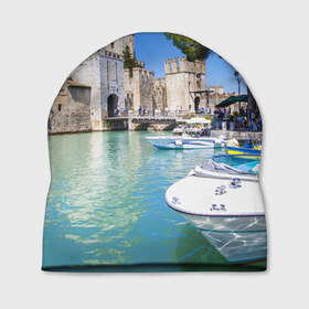 Шапка 3D с принтом Италия в Тюмени, 100% полиэстер | универсальный размер, печать по всей поверхности изделия | europe | italy | вода | европа | ес | италия | каникулы | катера | отдых | отпуск | пляж | солнце | туризм