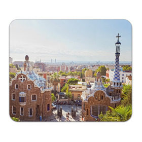 Коврик прямоугольный с принтом Барселона (Испания) в Тюмени, натуральный каучук | размер 230 х 185 мм; запечатка лицевой стороны | barcelona | europe | spain | барселона | европа | ес | испания | каталония | отдых | отпуск | туризм