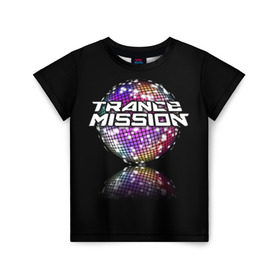 Детская футболка 3D с принтом Trancemission в Тюмени, 100% гипоаллергенный полиэфир | прямой крой, круглый вырез горловины, длина до линии бедер, чуть спущенное плечо, ткань немного тянется | trancemission |   |  trance mission | транс миссия | трансмиссия