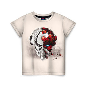 Детская футболка 3D с принтом Пиратская станция 5 в Тюмени, 100% гипоаллергенный полиэфир | прямой крой, круглый вырез горловины, длина до линии бедер, чуть спущенное плечо, ткань немного тянется | and | dnb | drumm | pirate | station | бэйс | драм | пиратская | станция