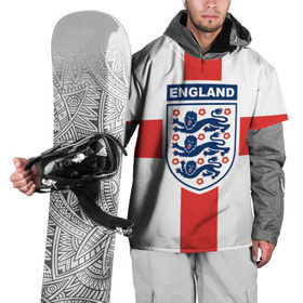Накидка на куртку 3D с принтом Сборная Англии в Тюмени, 100% полиэстер |  | Тематика изображения на принте: england | англия | европы | мира | футбол | чемпионат