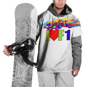 Накидка на куртку 3D с принтом Я люблю F1 в Тюмени, 100% полиэстер |  | Тематика изображения на принте: f1 | авто | автомобиль | автоспорт | гонки | формула 1