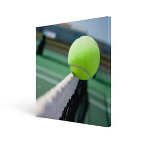 Холст квадратный с принтом Теннис в Тюмени, 100% ПВХ |  | надаль | тенис
