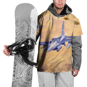 Накидка на куртку 3D с принтом Самолет в Тюмени, 100% полиэстер |  | Тематика изображения на принте: ввс | небо | полет | самолет