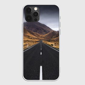 Чехол для iPhone 12 Pro Max с принтом Пейзаж горная трасса в Тюмени, Силикон |  | горы | дорога | пейзаж | природа | трасса | фото