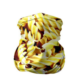 Бандана-труба 3D с принтом Макароны в Тюмени, 100% полиэстер, ткань с особыми свойствами — Activecool | плотность 150‒180 г/м2; хорошо тянется, но сохраняет форму | еда | макароны | паста | хлебные