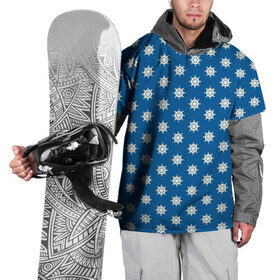 Накидка на куртку 3D с принтом Штурвал в Тюмени, 100% полиэстер |  | вмф | вода | военно морской флот | волны | жизнь | корабли | море | океан | трайблы | узоры | штурвал | якорь