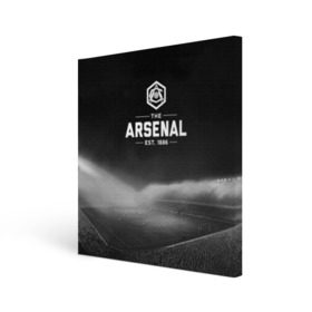 Холст квадратный с принтом Arsenal FC в Тюмени, 100% ПВХ |  | Тематика изображения на принте: арсенал