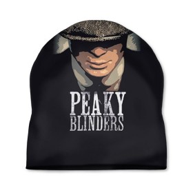 Шапка 3D с принтом Peaky Blinders 5 в Тюмени, 100% полиэстер | универсальный размер, печать по всей поверхности изделия | peaky blinders | козырьки | козырьки сериал | острые козырьки | томас шелби