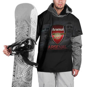 Накидка на куртку 3D с принтом Arsenal. Fly Emirates в Тюмени, 100% полиэстер |  | Тематика изображения на принте: арсенал
