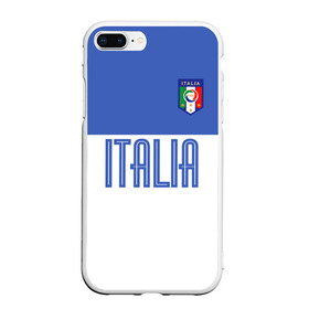 Чехол для iPhone 7Plus/8 Plus матовый с принтом Сборная Италии по футболу в Тюмени, Силикон | Область печати: задняя сторона чехла, без боковых панелей | европы | италия