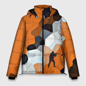 Мужская зимняя куртка 3D с принтом CS GO Asiimov camouflage в Тюмени, верх — 100% полиэстер; подкладка — 100% полиэстер; утеплитель — 100% полиэстер | длина ниже бедра, свободный силуэт Оверсайз. Есть воротник-стойка, отстегивающийся капюшон и ветрозащитная планка. 

Боковые карманы с листочкой на кнопках и внутренний карман на молнии. | Тематика изображения на принте: counter strike | камуфляж
