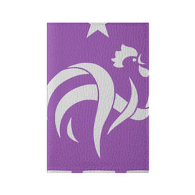 Обложка для паспорта матовая кожа с принтом Сборная Франции по футболу в Тюмени, натуральная матовая кожа | размер 19,3 х 13,7 см; прозрачные пластиковые крепления | Тематика изображения на принте: 2016 | france | евро | европы | мира | франция | чемпионат