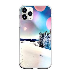 Чехол для iPhone 11 Pro Max матовый с принтом Тропа в Тюмени, Силикон |  | Тематика изображения на принте: зима | природа | снег | снежный | солнце